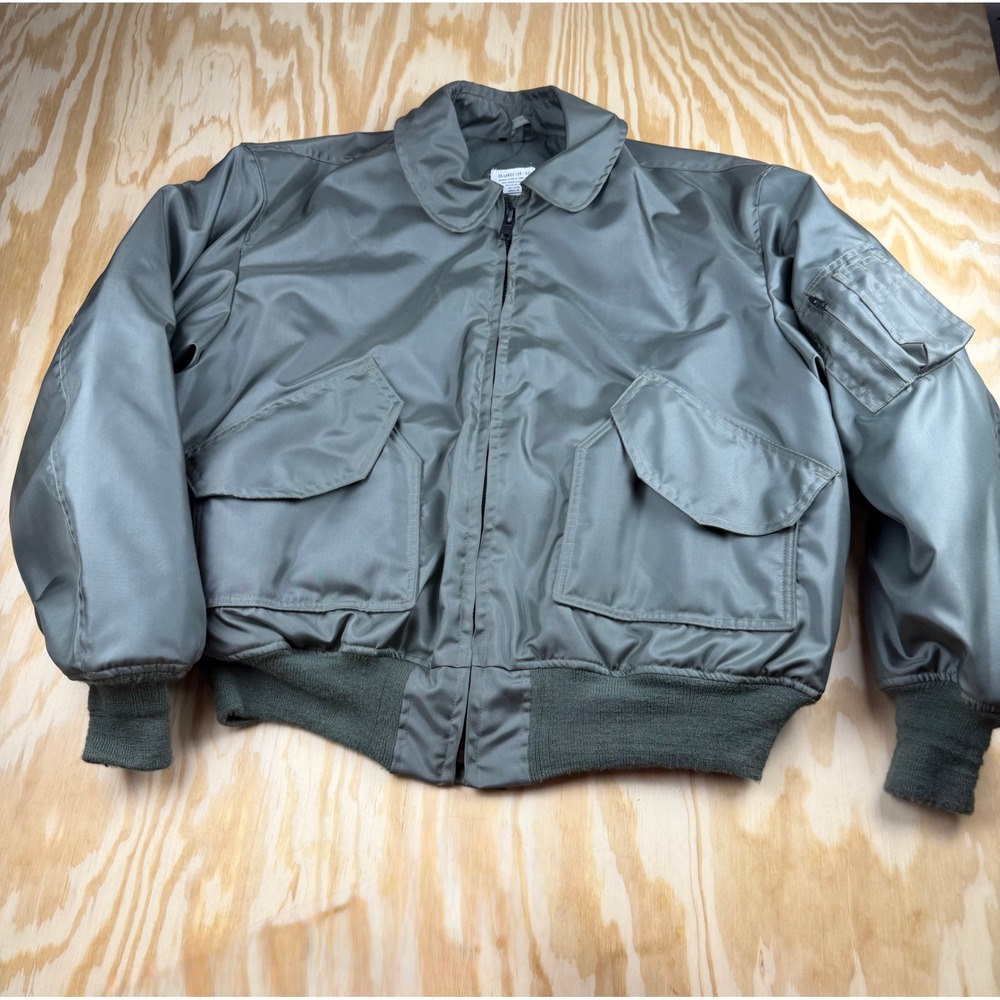 Isratex Inc CWU-45/P Flyer's Jacket Sage Green Fire Resistant Mens XXL 50-52